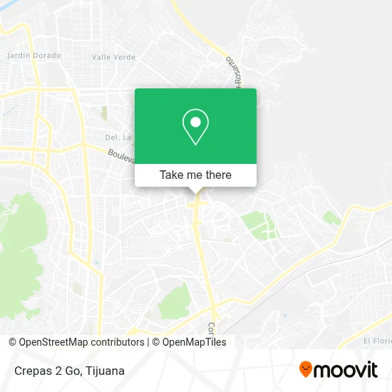 Crepas 2 Go map