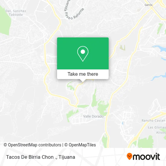 Tacos De Birria Chon . map