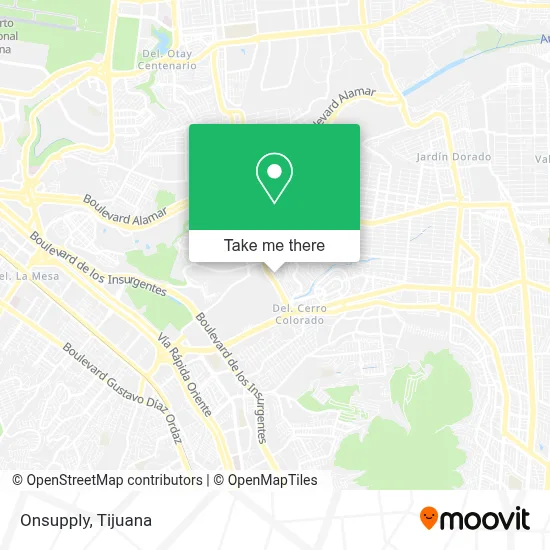 Onsupply map