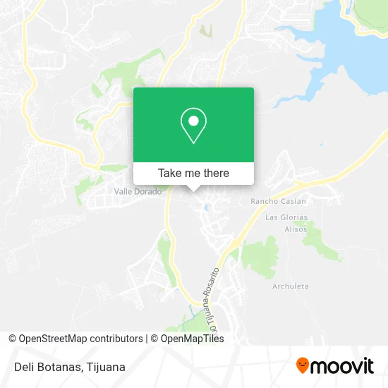 Deli Botanas map