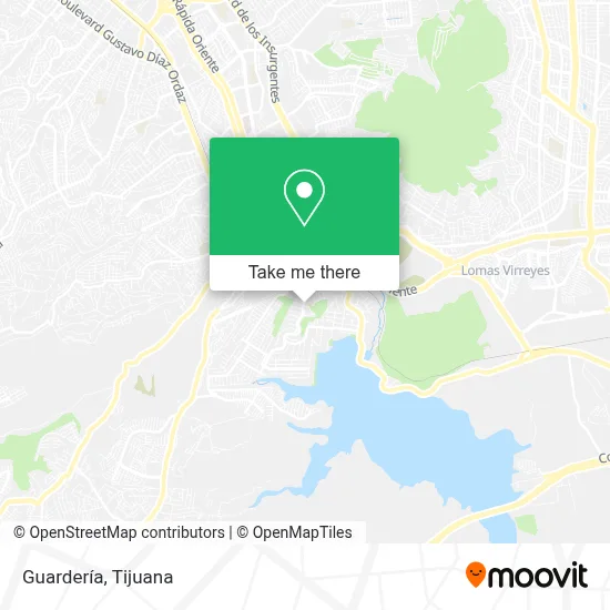 Guardería map