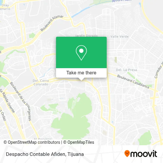 Despacho Contable Afiden map