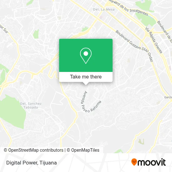 Digital Power map
