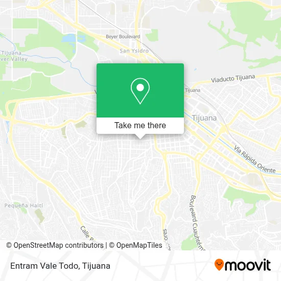 Entram Vale Todo map
