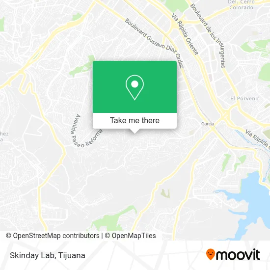 Skinday Lab map