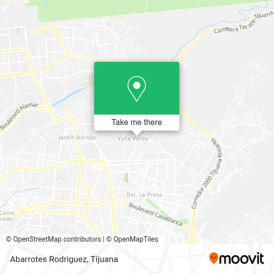 Abarrotes Rodriguez map