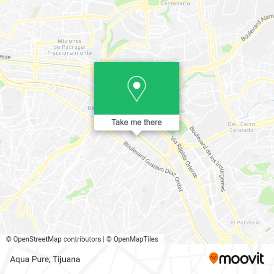 Aqua Pure map