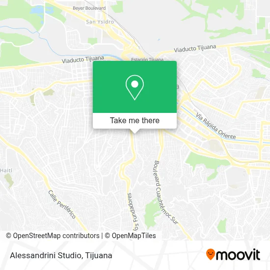 Alessandrini Studio map