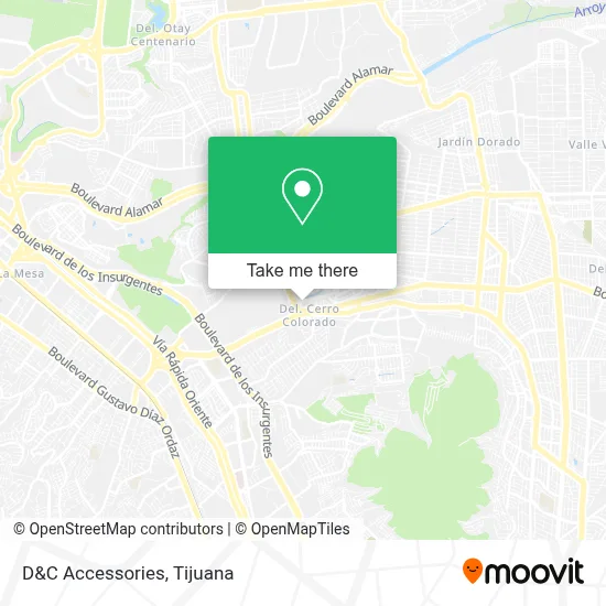 D&C Accessories map