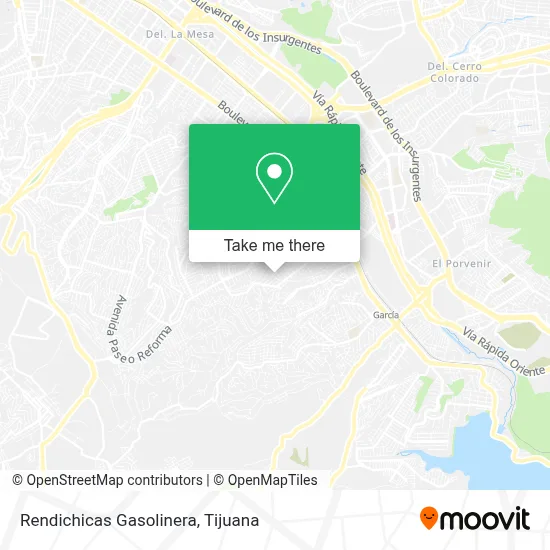 Rendichicas Gasolinera map