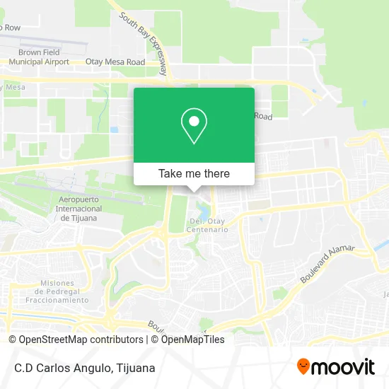 C.D Carlos Angulo map