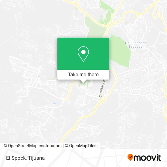 El Spock map