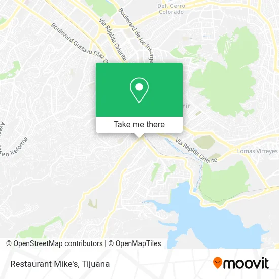 Restaurant Mike's map
