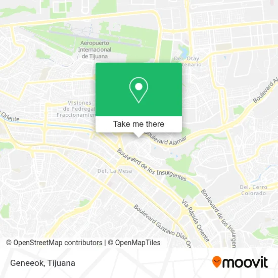 Geneeok map