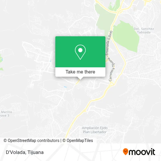 D'Volada map