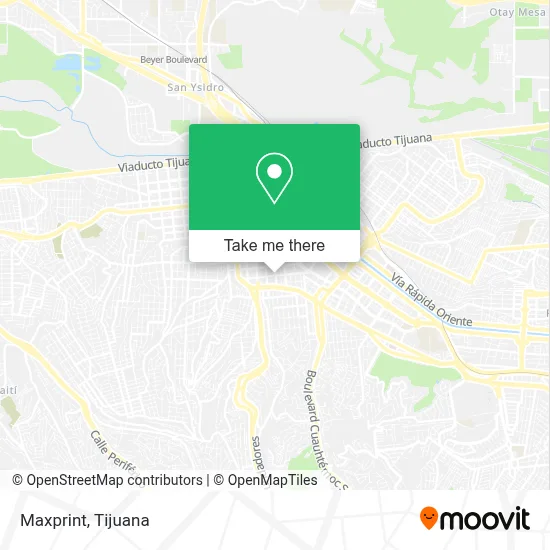 Maxprint map