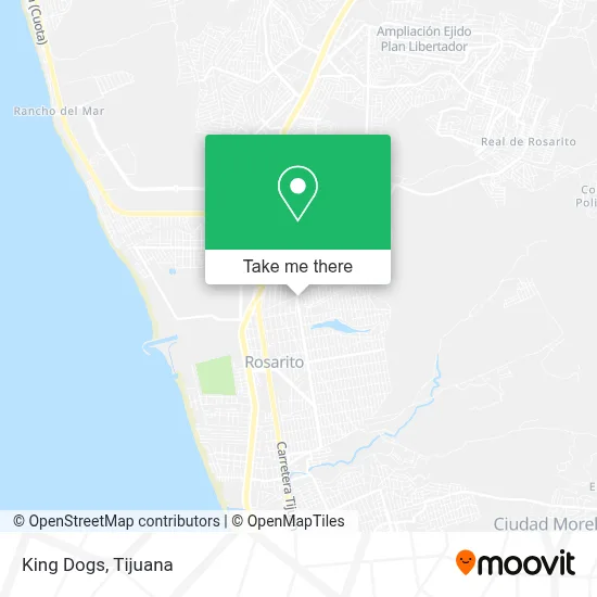King Dogs map