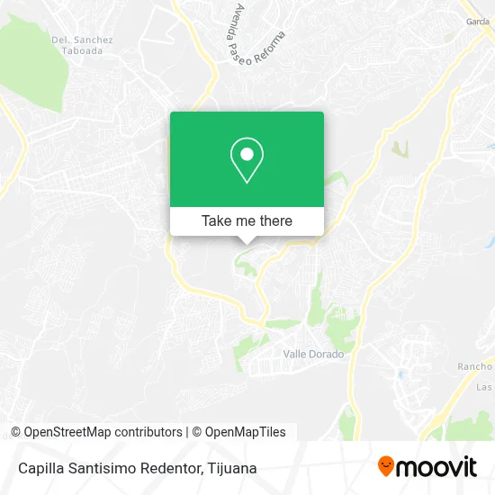 Capilla Santisimo Redentor map