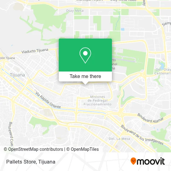Pallets Store map