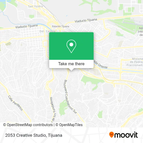2053 Creative Studio map