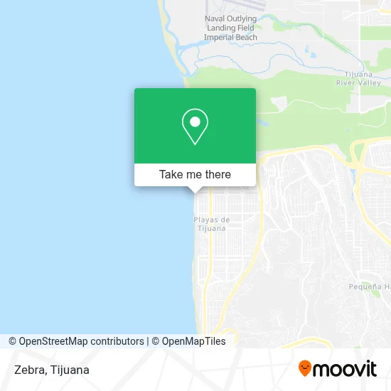 Zebra map