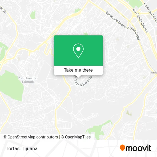 Tortas map