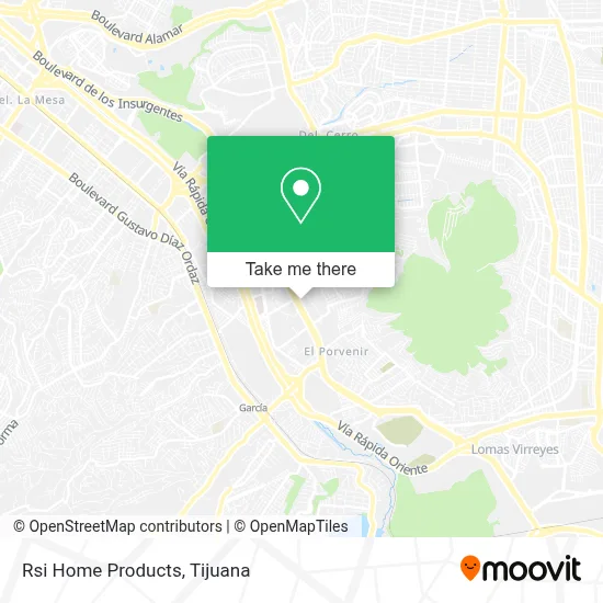 Rsi Home Products map