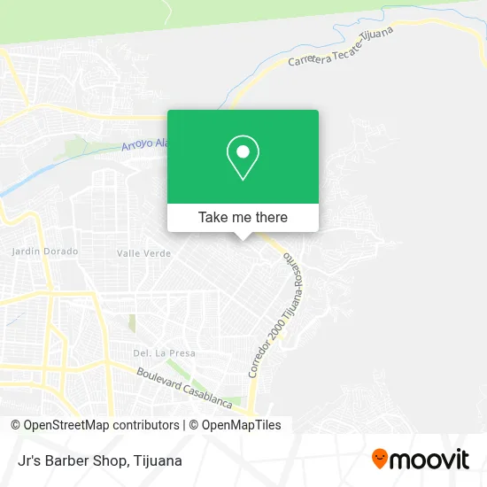 Jr's Barber Shop map