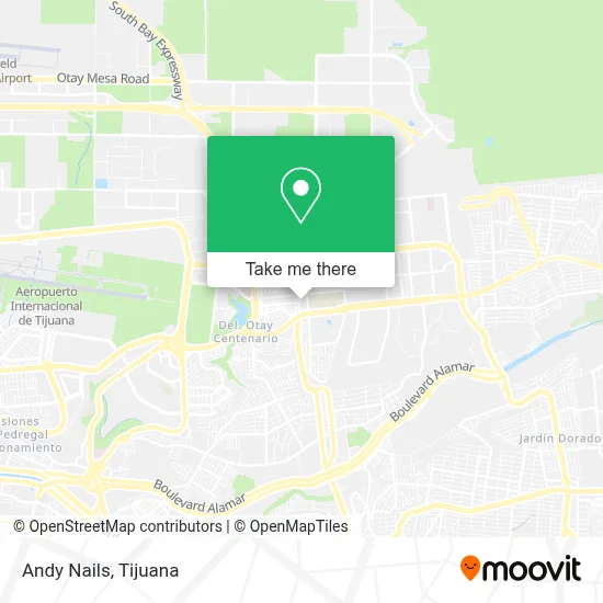 Andy Nails map