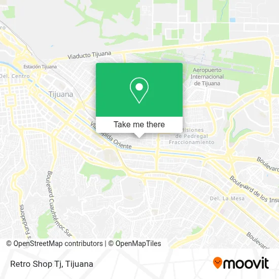 Retro Shop Tj map