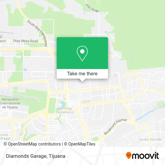 Diamonds Garage map