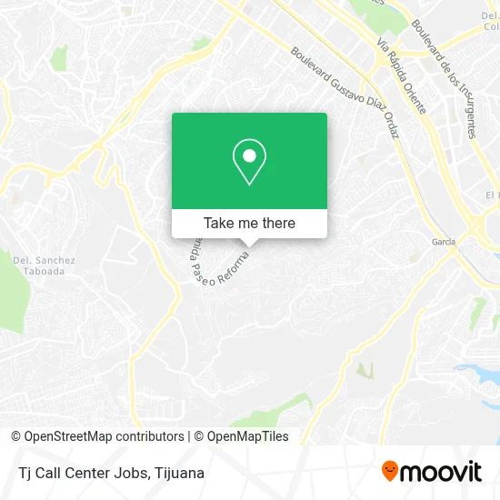 Tj Call Center Jobs map