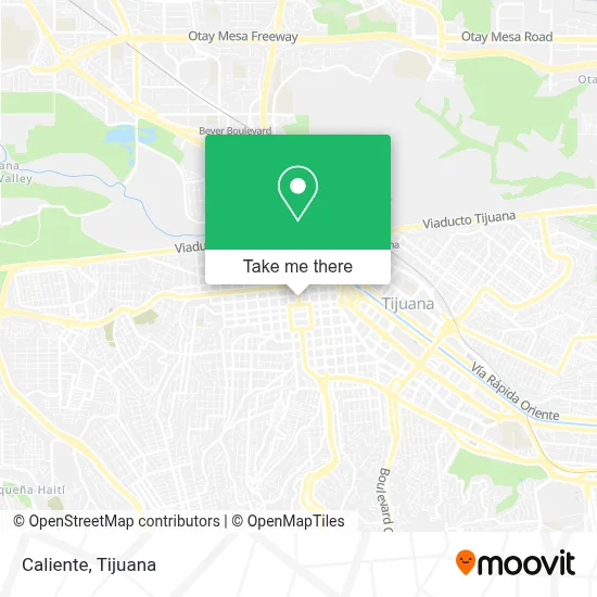Caliente map