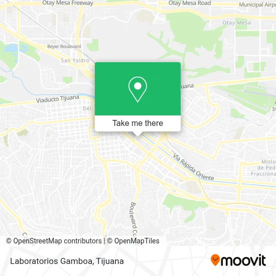 Laboratorios Gamboa map