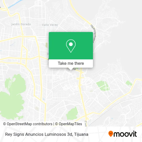 Rey Signs Anuncios Luminosos 3d map
