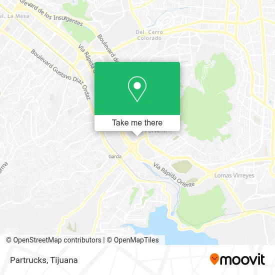 Partrucks map