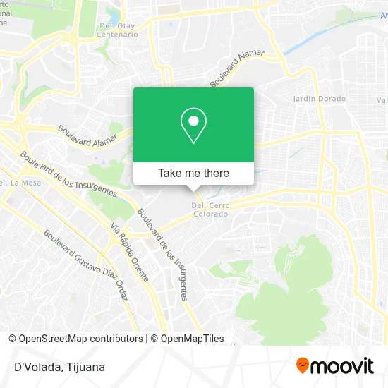 D'Volada map