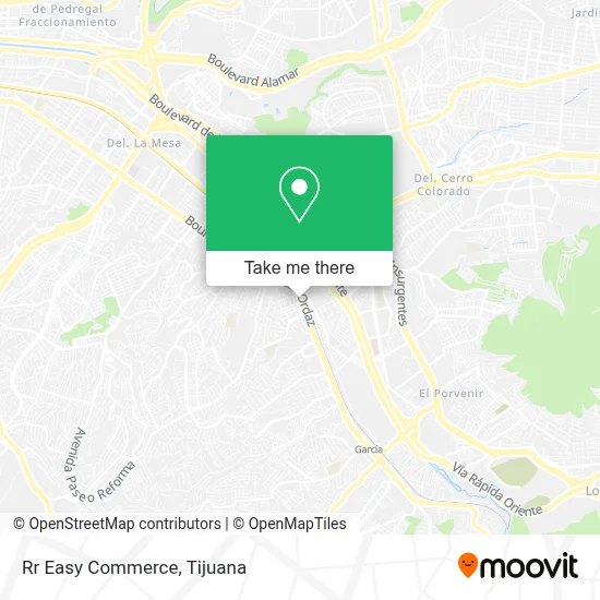 Rr Easy Commerce map