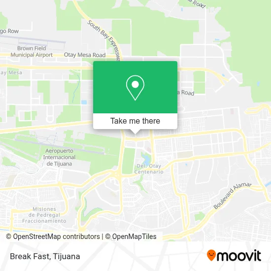 Break Fast map