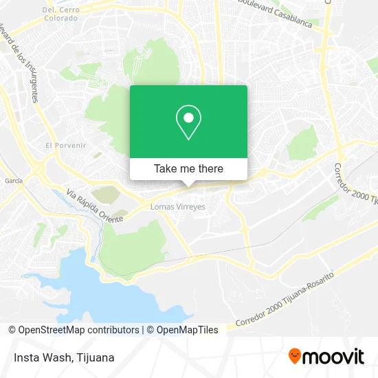 Insta Wash map