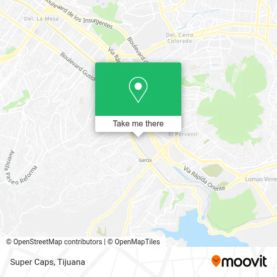 Super Caps map