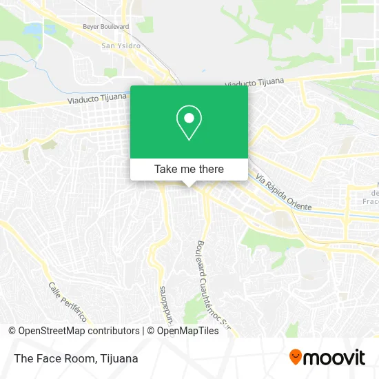 The Face Room map