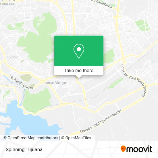 Spinning map