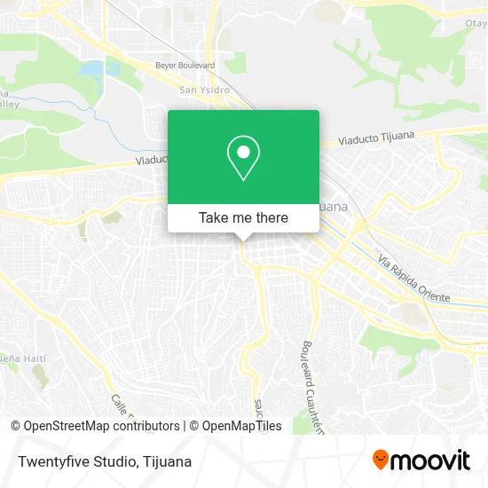 Twentyfive Studio map