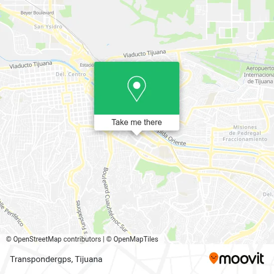 Transpondergps map
