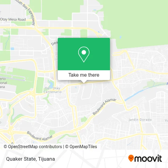Quaker State map