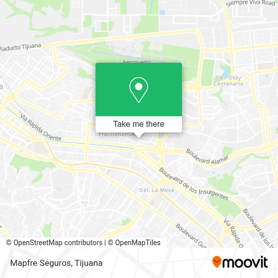 Mapfre Seguros map