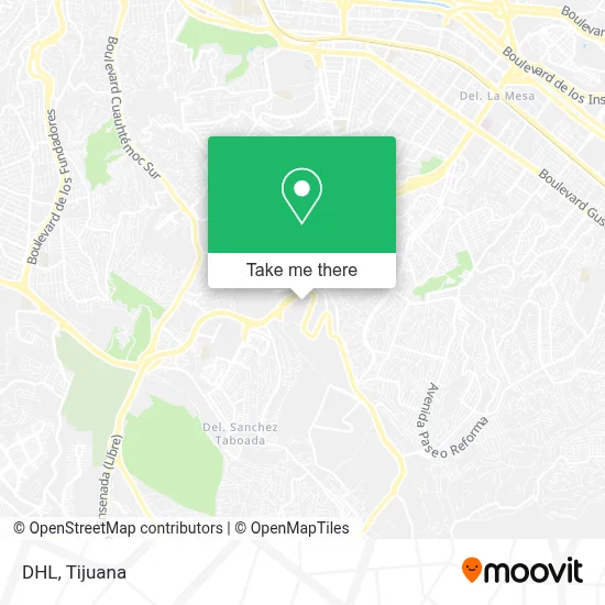 DHL map