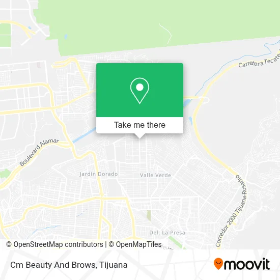 Cm Beauty And Brows map