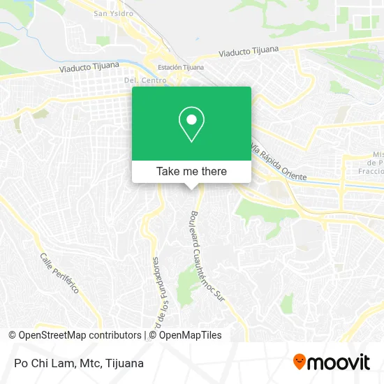 Po Chi Lam, Mtc map